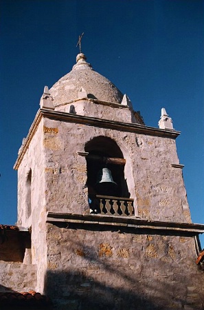 Carmel Mission   - Clear Blue Skies