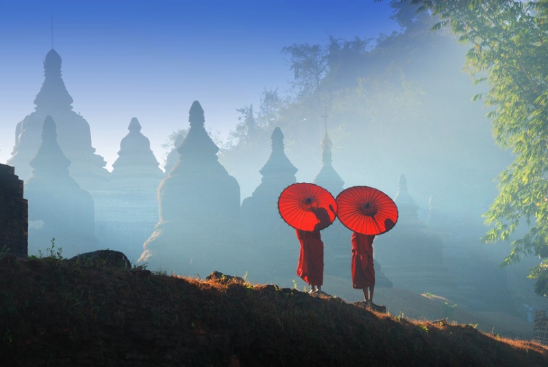 Photography Contest Grand Prize Winner - Winter morning of Myauk Oo